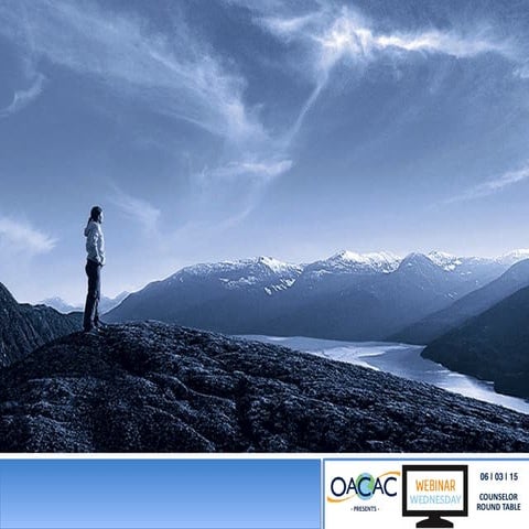 OACAC Webinar. Counselor Roundtable June 3