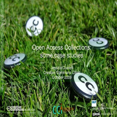 Open Access Collections Case Studies