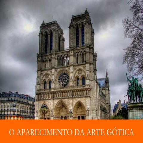 O aparecimento da arte gotica