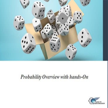  Probability Overview with Hands-on from Object Automation