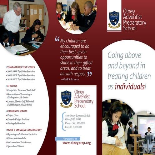 OAPS Brochure