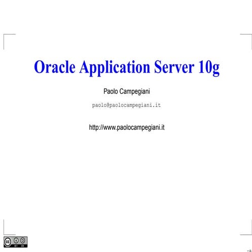 Oracle Application Server 10g