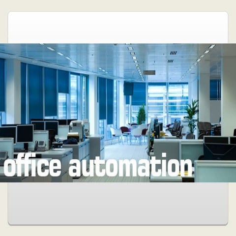 OAS.ppt for MIS students for Post graduate level students