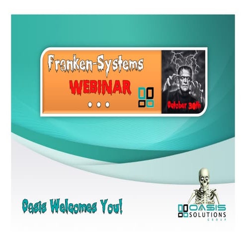Learn how to turn that Franken-Monster of a system into a strategic asset that helps grow your business!