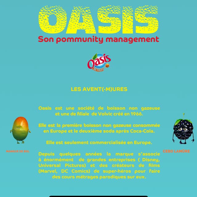 Analyse Oasis | PDF