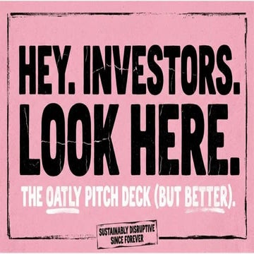 Oatly Investor Pitch Deck Presentation 2026
