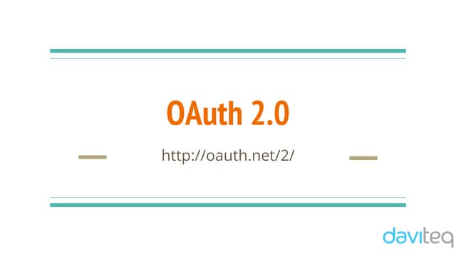 OAuth 2.0 at the Globiots