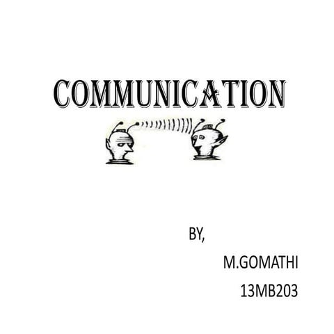 Ob communication