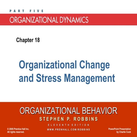 Organizational Change and Stress Management