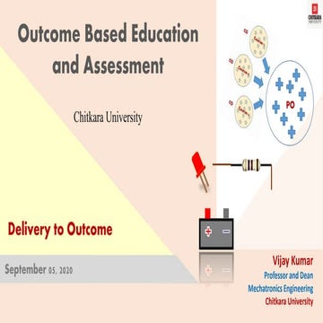 Outcome Based Education and Assessment