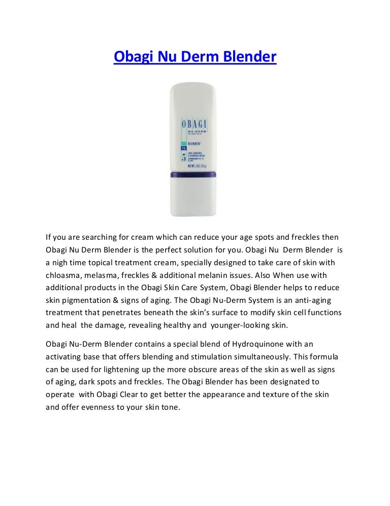 obagi nu derm blender