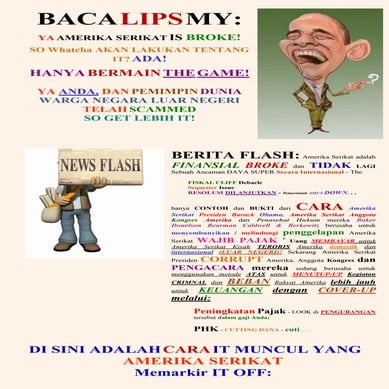 Obama   read my lips -obama fraudgate (indonesian)