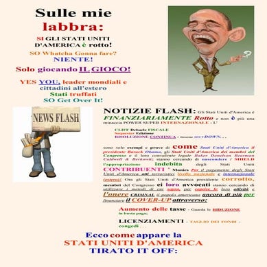 Obama   read my lips -obama fraudgate (italian)