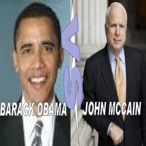 Barack Obama Vs John Mccain