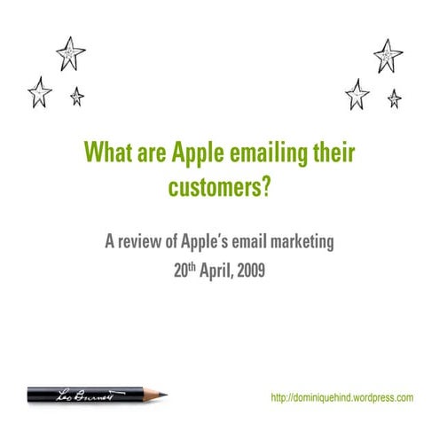 Apple Email Marketing - Review