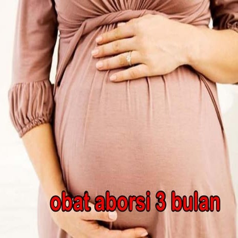 Obat aborsi 3 bulan | PDF
