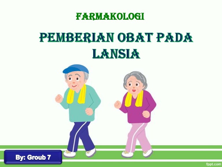 Pemberian Obat Pada Lansia