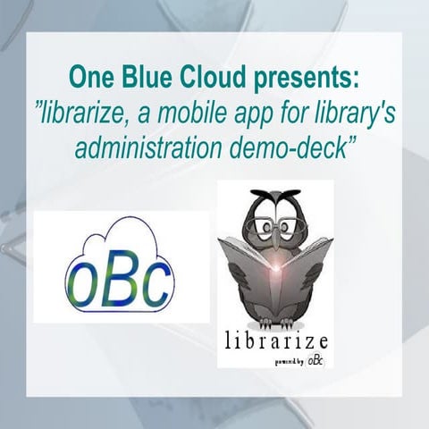 Obc librarize demo deck