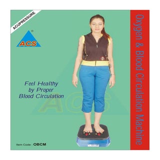Oxygen & Blood Circulation Massager