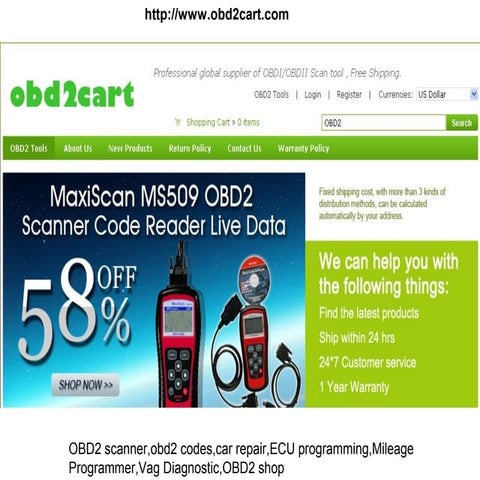 Obd2cart shop