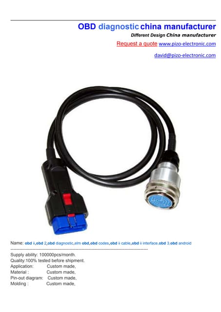 Obd codes china manufacturerfactory | PDF