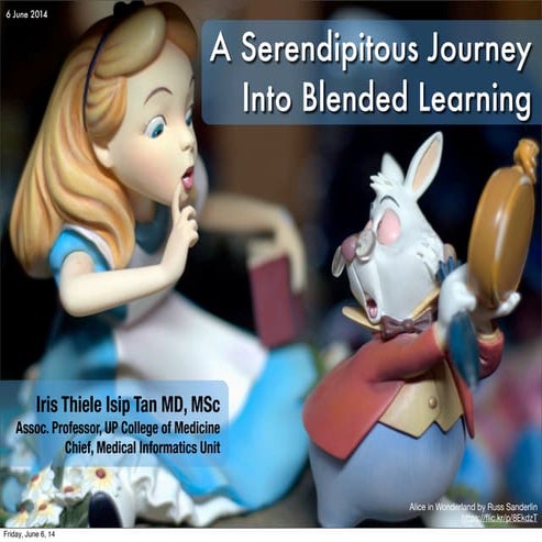 A Serendipitous Journey Into Blended Learning 