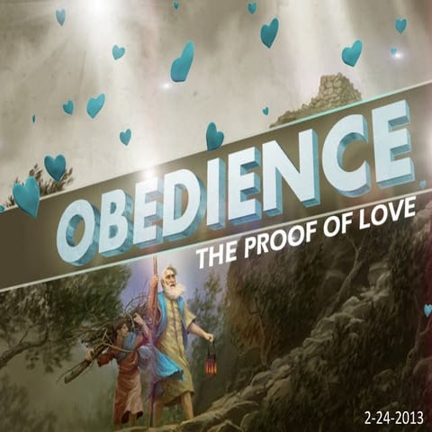 Obedience - Proof of Love