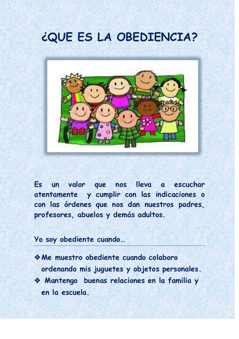 Clases Biblicas Para Niños Sobre La Obediencia - Variaciones Clase