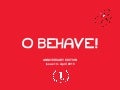 O Behave! Issue 13