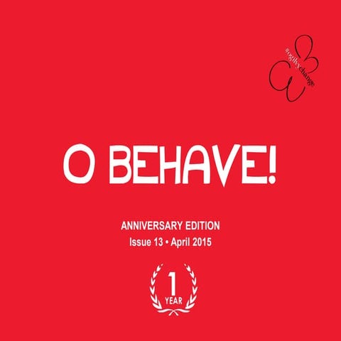 O Behave! Issue 13