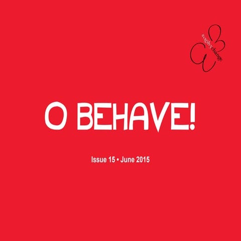 O Behave! Issue 15
