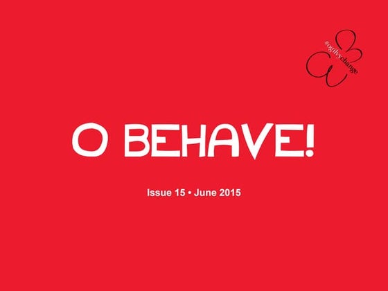 O Behave! Issue 15