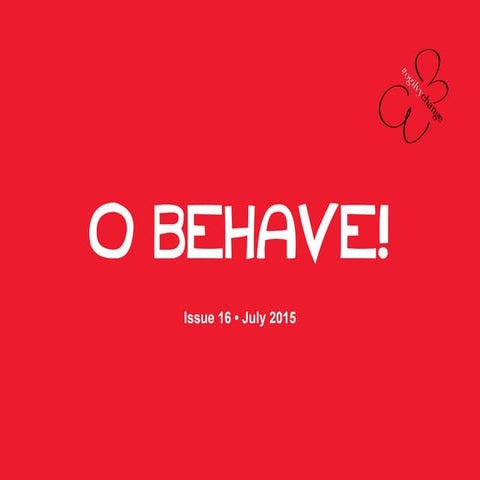 O Behave! Issue 16