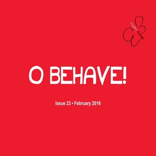 O Behave! Issue 23