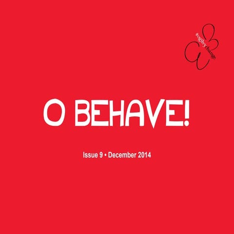 O Behave! Issue 9 (December Issue)
