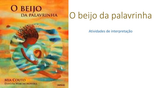 O beijo da palavrinha   atividades ...