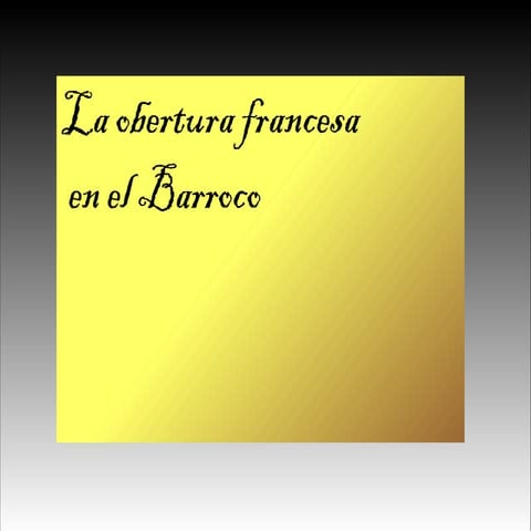 Obertura italiana y francesa presentación PPT