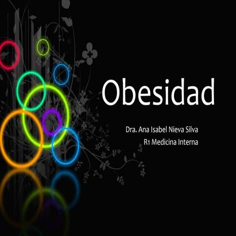 Obesidad diagnostico y tratamiento