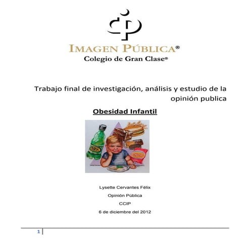 Obesidad infantil final