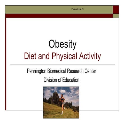 Obesity  diet and exercise