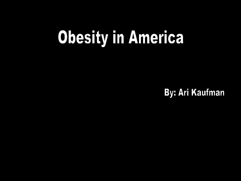 Obesity In America