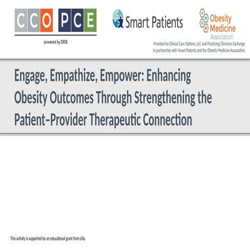 Guidelines in Obesity management | PPTX