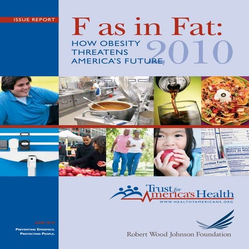 Trust For America's Health:Obesity2010 report