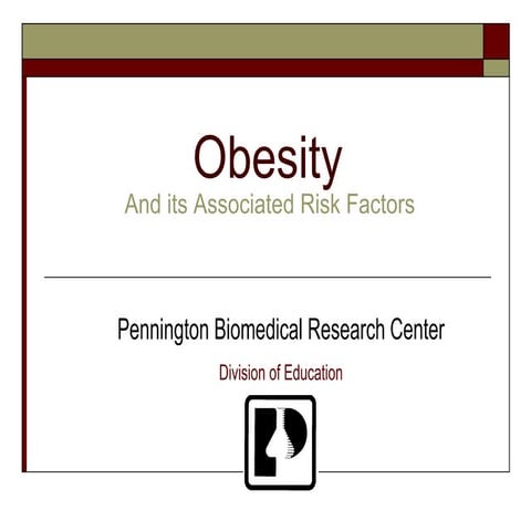 Obesity and Risk Factor.ppt