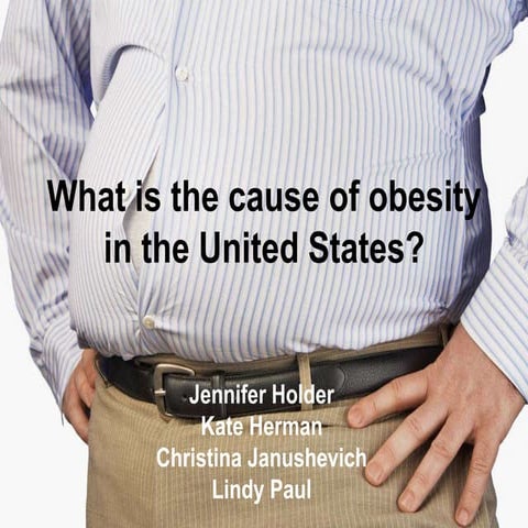 Obesity case study