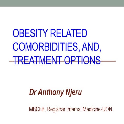 Obesity dr njeru