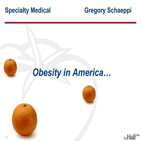 American Idle...Obesity in the USA.