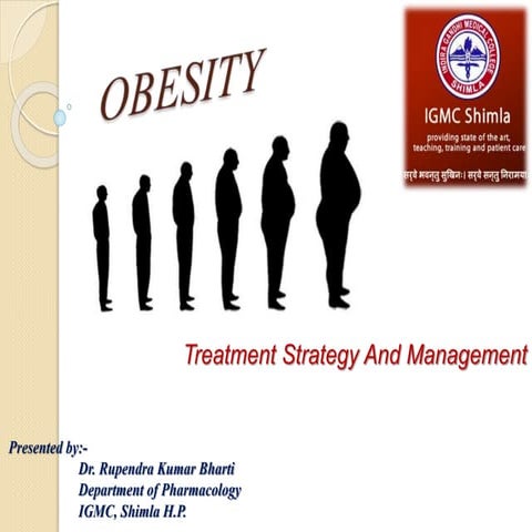 Obesity  & its management 