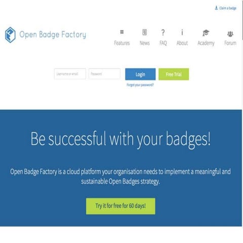 OBF Academy: new features + Open Badge Passport community edition Salava