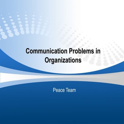 Organizational Communication
